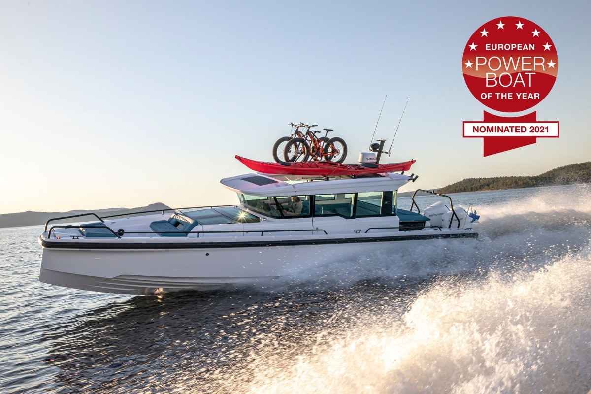 Axopar 37 XC Cross Cabin номинирован на премию European powerboat of the year 2021 Axopar 37 XC Cross Cabin номинирован на премию European powerboat of the year 2021